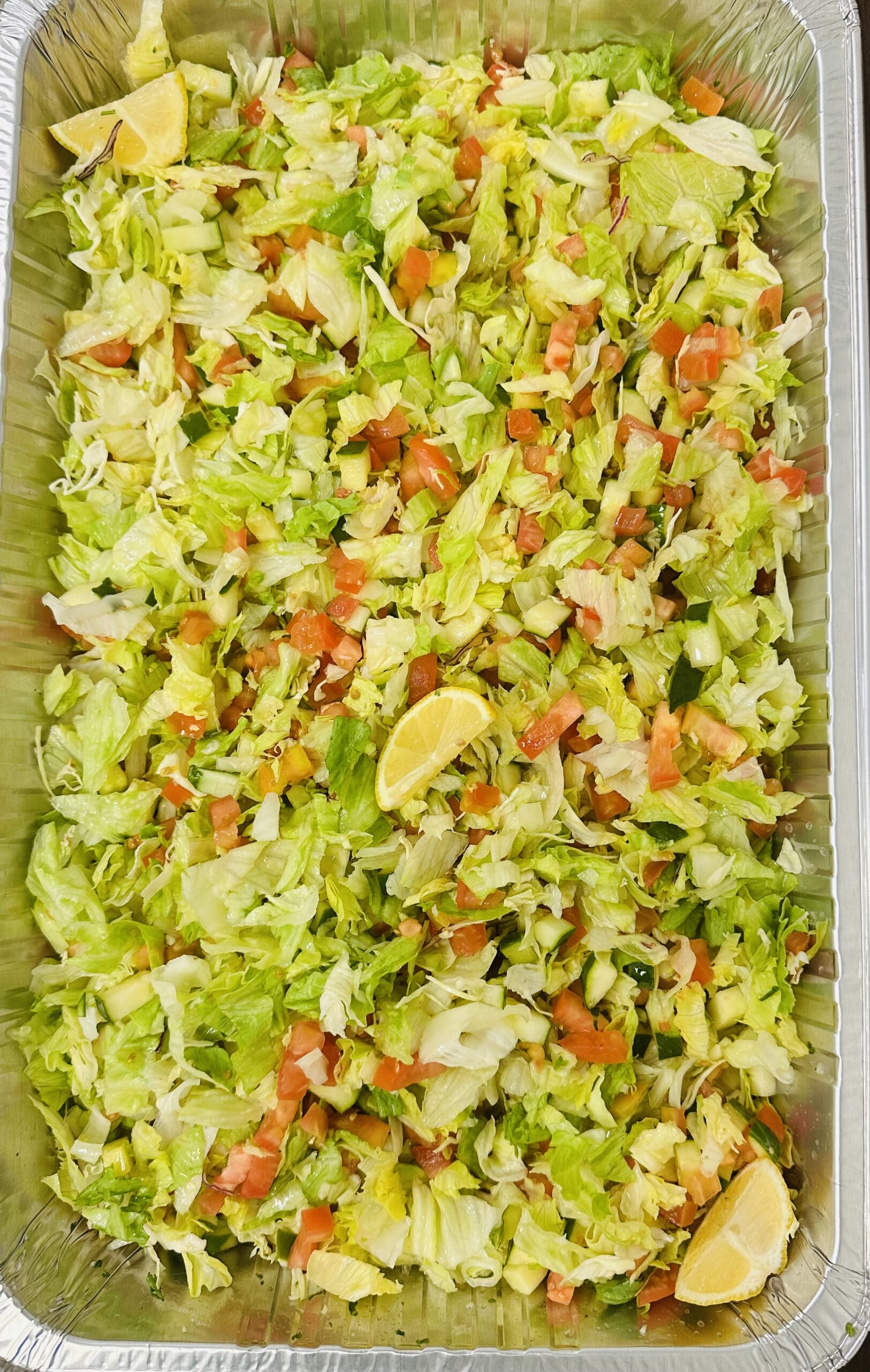 Full tray House Salad or Fattoush